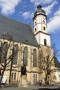 View of Thomaskirche in Leipzig